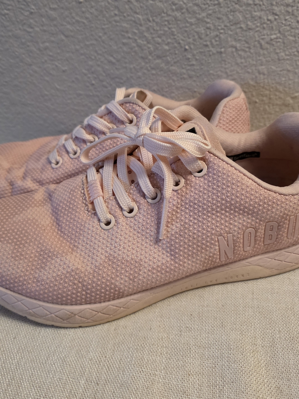 NOBULL Women's Low-Profile Trainer in Pale Pink